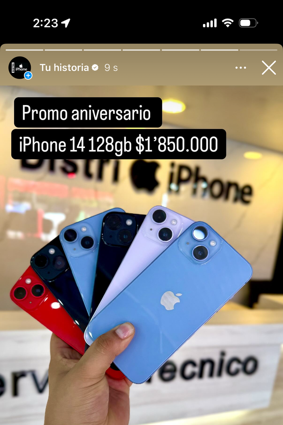 IPHONE 14 SEMI NUEVO