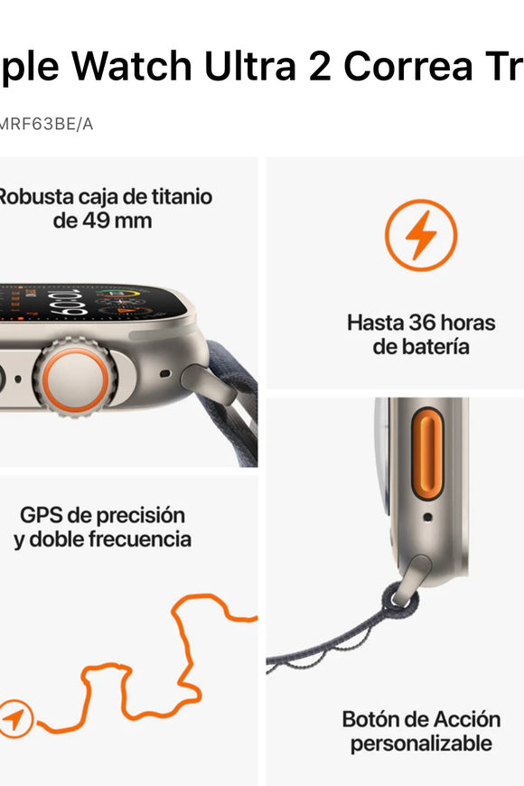 APPLE WATCH ULTRA 2 GPS CELULAR